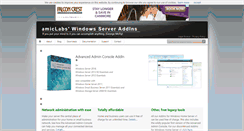 Desktop Screenshot of home-server-addins.com