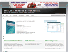 Tablet Screenshot of home-server-addins.com